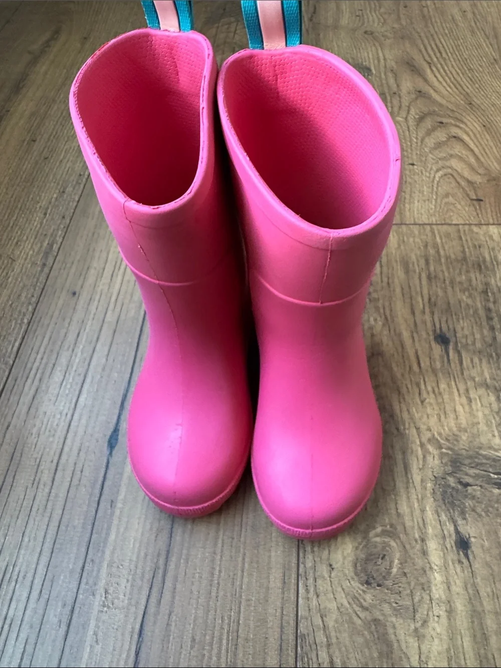 Totes toddler pink rain boots, size 5-6